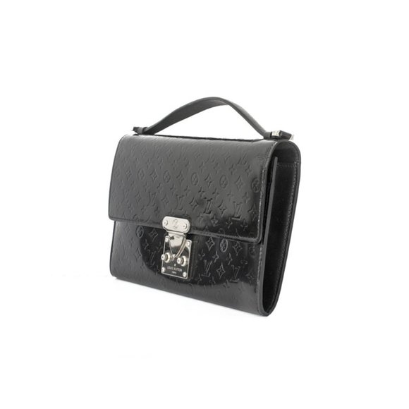 Louis Vuitton Anoushka Black Glace Clutch - Picture 3 of 14